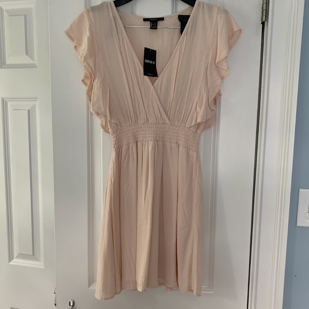 Blush Woven Dress